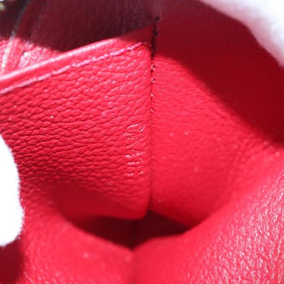 LOUIS VUITTON Vernis Rayure Pochette Cosmetic Pomme D'amour M91721 Auth hk1684 - Picture 12 of 16